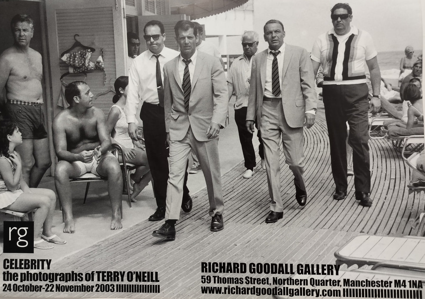 Terry O'Neill Celebrity Exhibition Poster