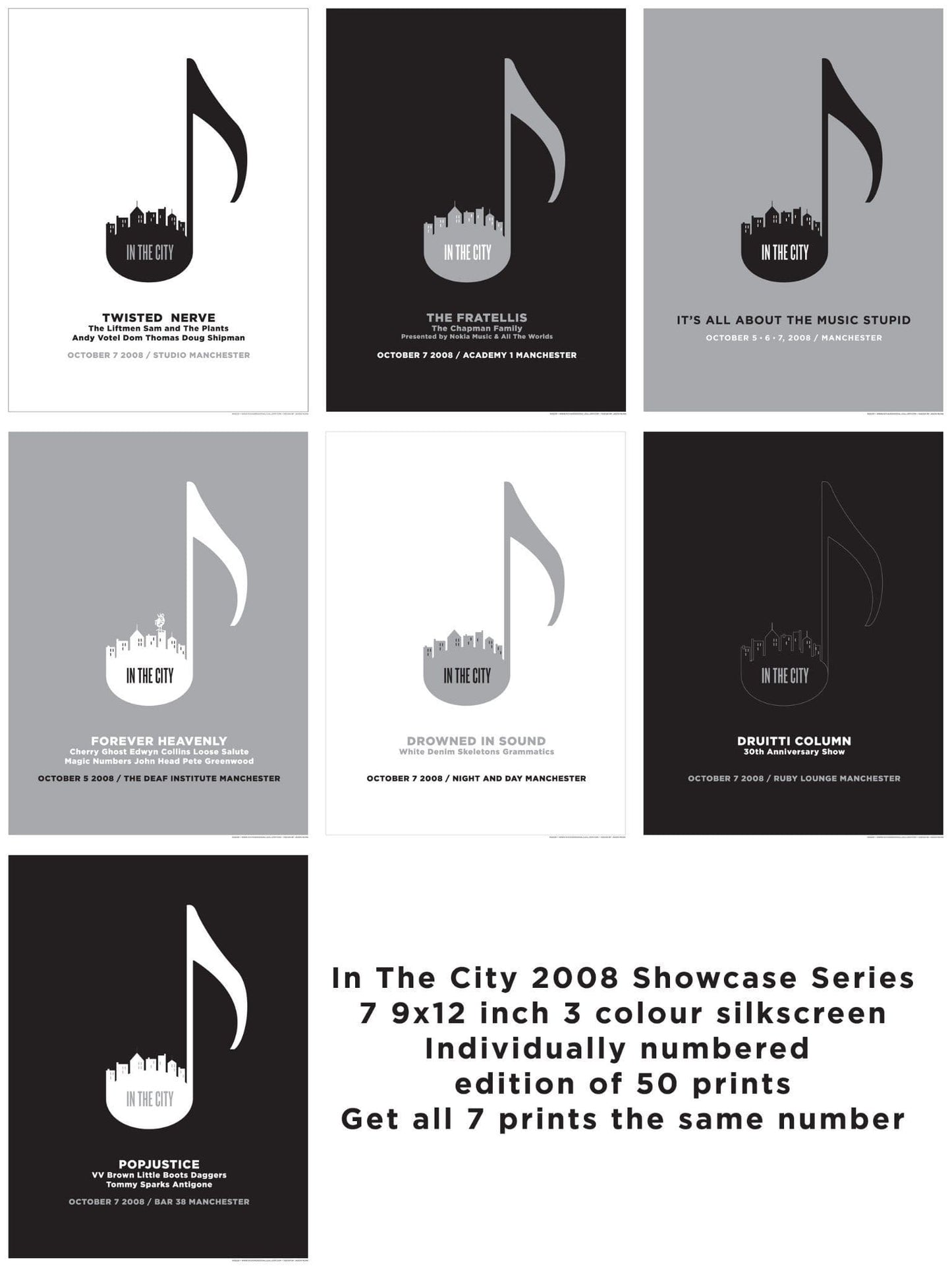 In The City 2008 Showcase Series Set 7