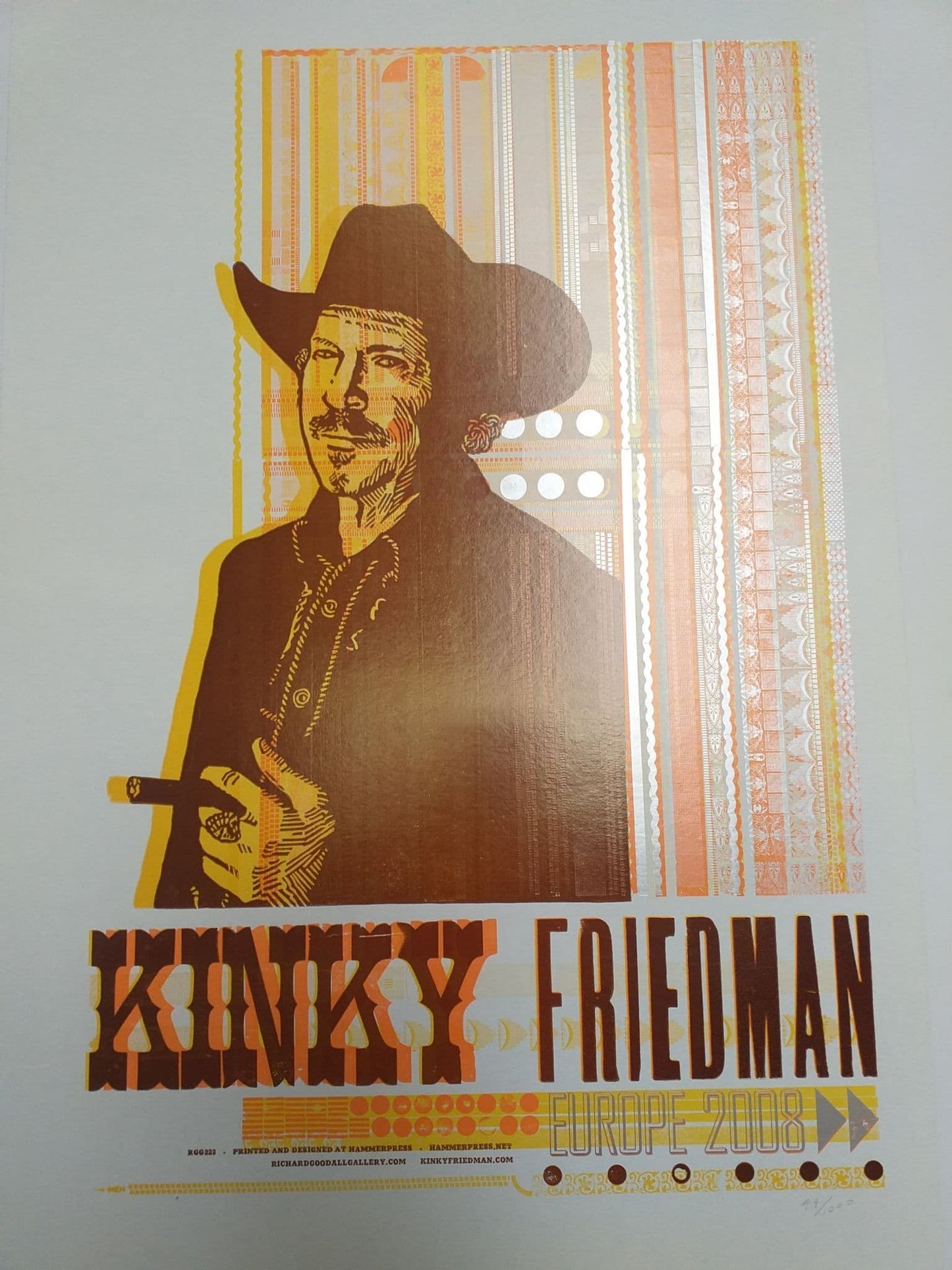 Kinky Friedman Europe 2008