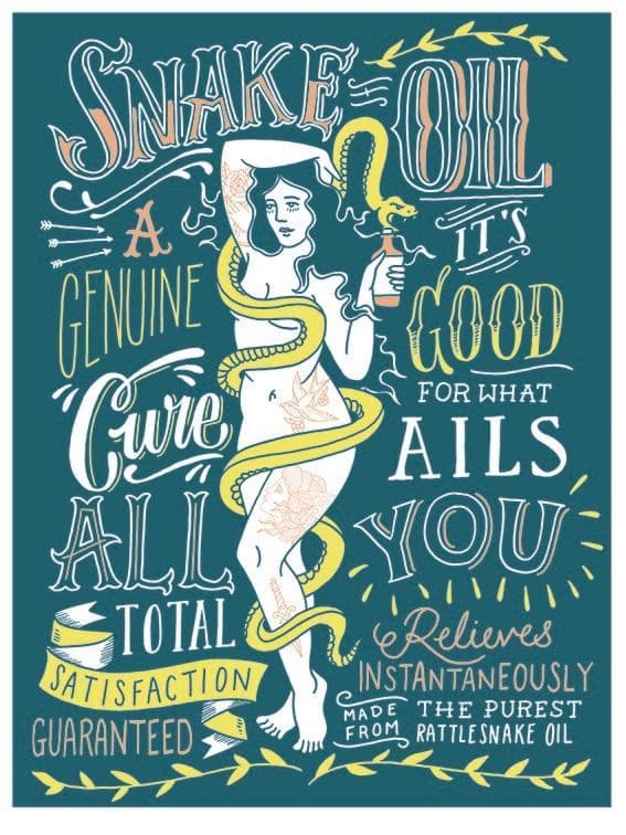 Snake Oil Art Print 2015