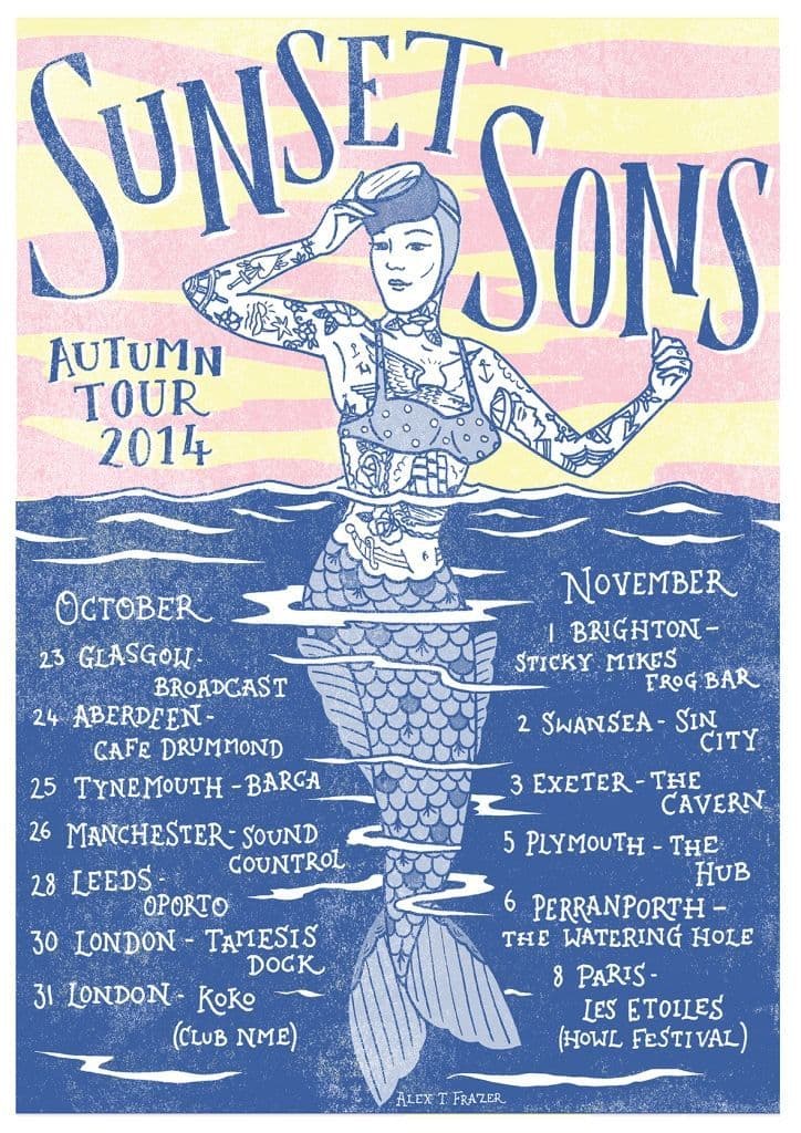 Sunset Sons Autumn Tour 2014
