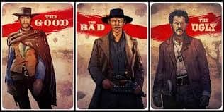 The Good, The Bad and The Ugly 3 Poster Set