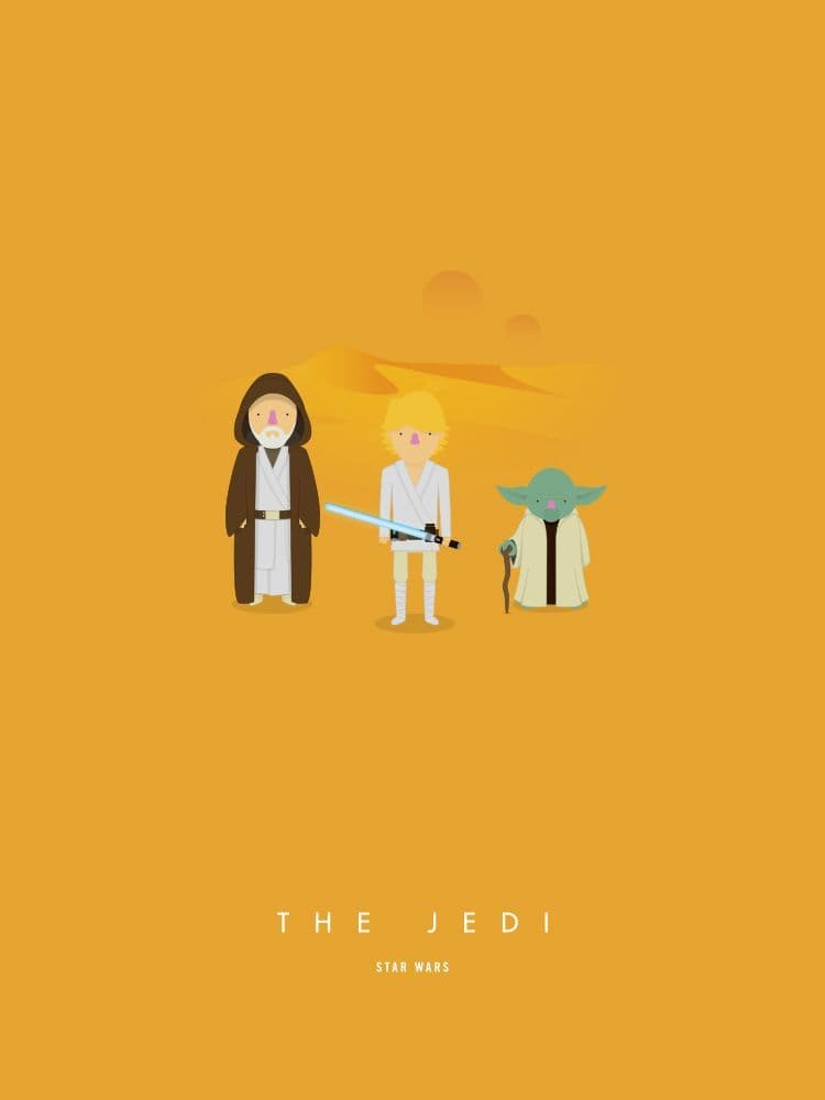 The Jedi - Star Wars Movie Poster