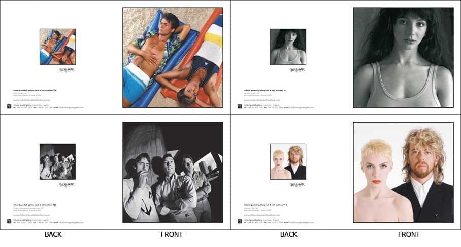 80's Greeting Card Set - Jam Kate Bush Eurythimics