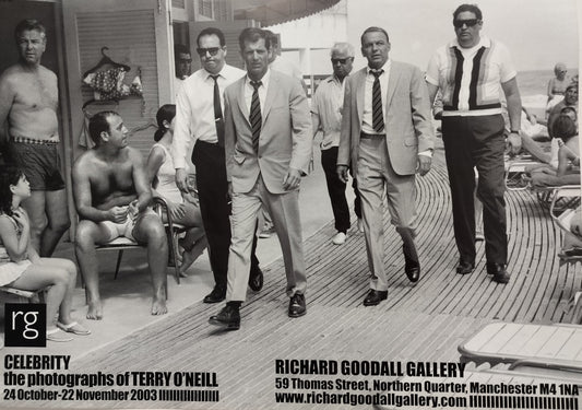 Terry O'Neill Celebrity Exhibition Poster