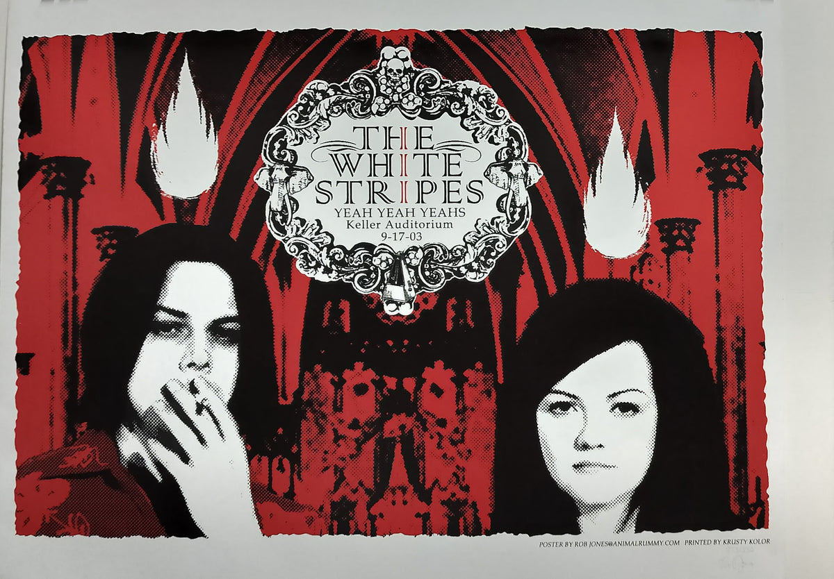 The White Stripes - Keller Auditorium Portland OR, 17 Sept 2003