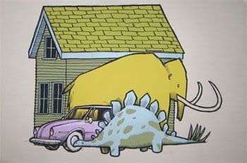 About The Size Art Print 2006