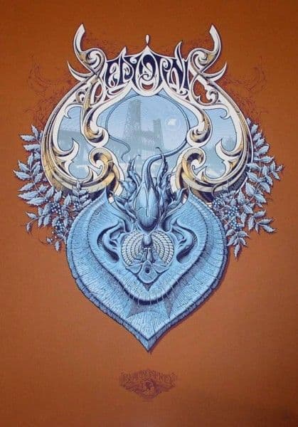 Aepyornis Art Print 2007 Orange Edition