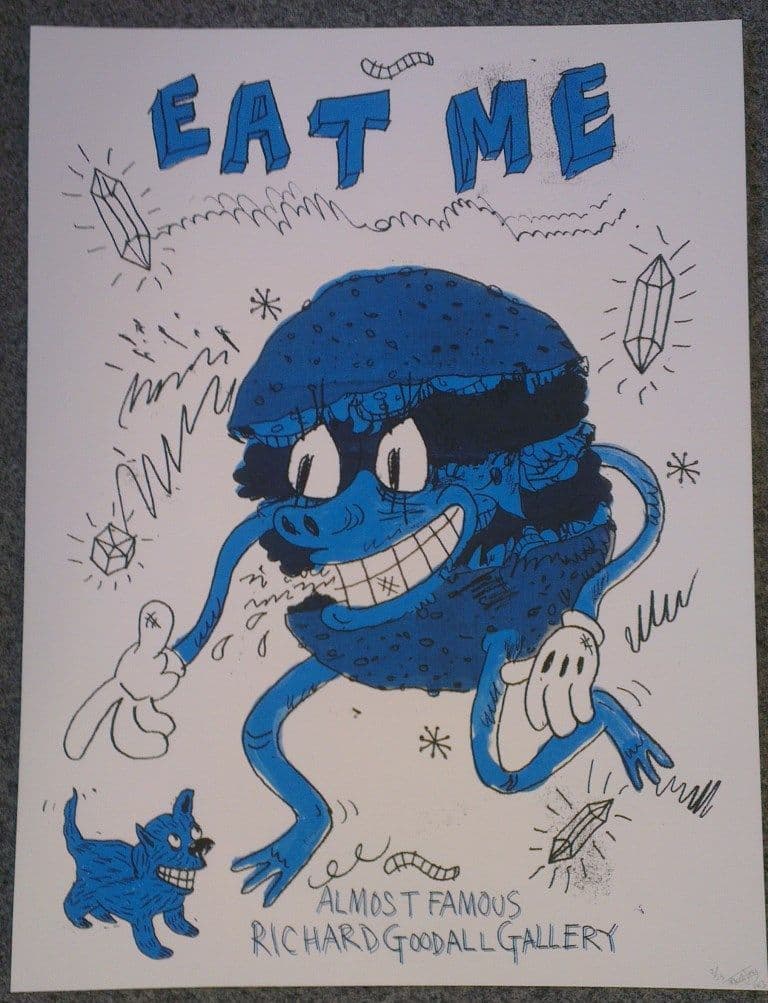 Almost Famous Burger Eat Me Blue