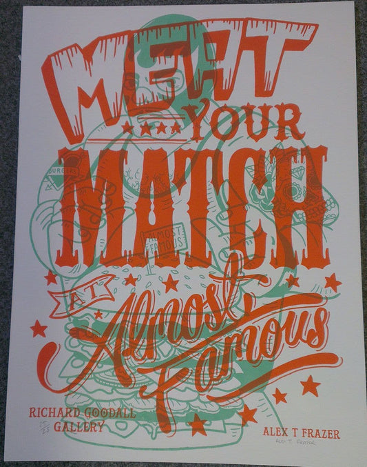 Almost Famous Luchador Green Orange
