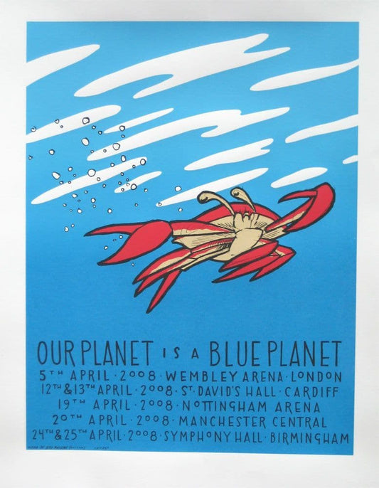 Blue Planet Live - Tour Poster - Crab