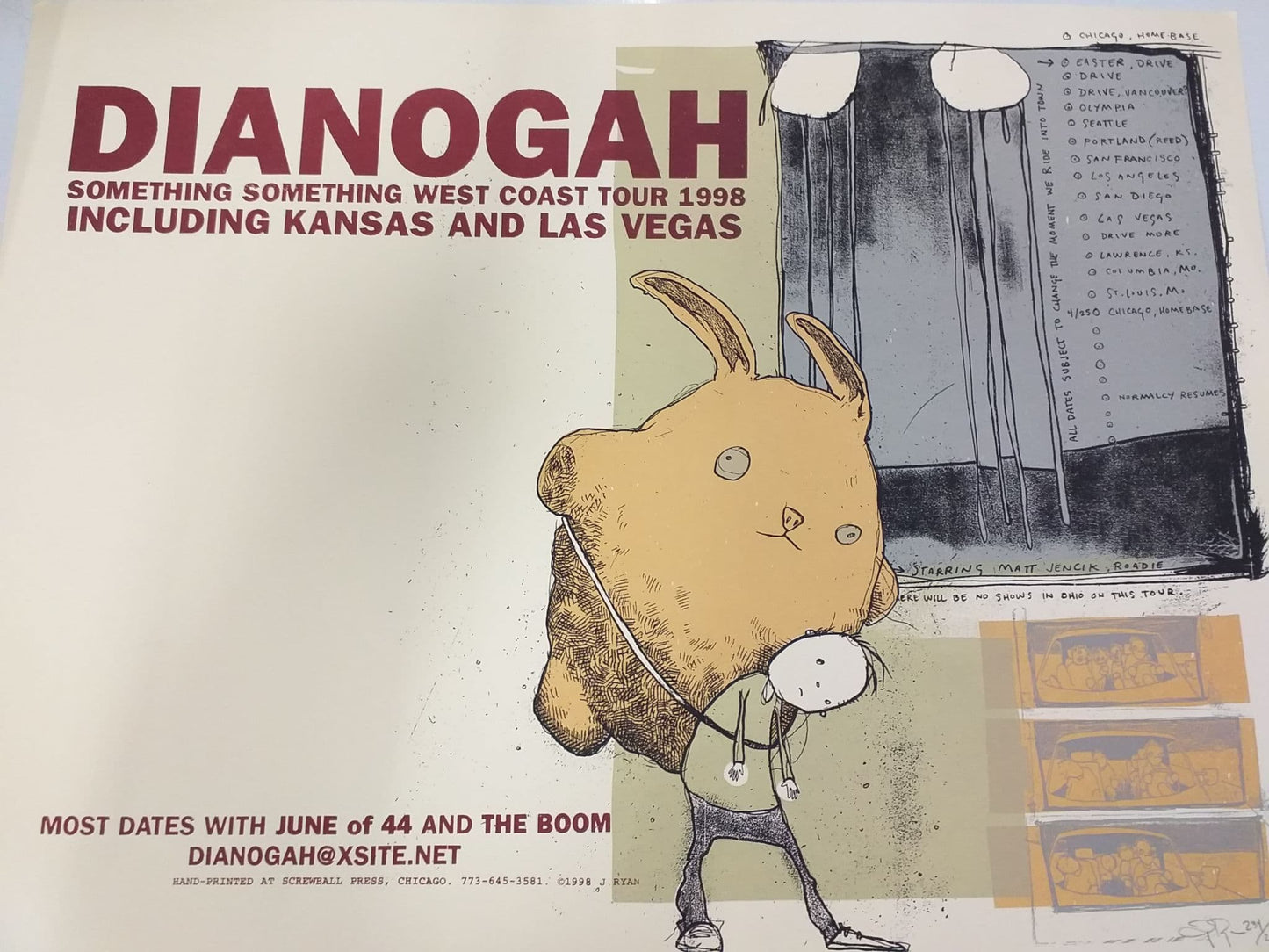 Dianogah West Coast Tour 1998