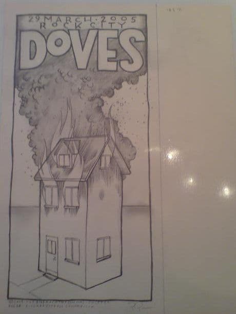 Doves 29/03/05 Original Drawing
