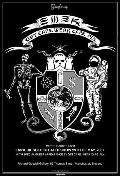 Emek & Get Cape Wear Cape Fly 29/05/07 Manchester Velvet Variant
