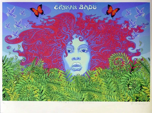 Erykah Badu Earth Day Giclee