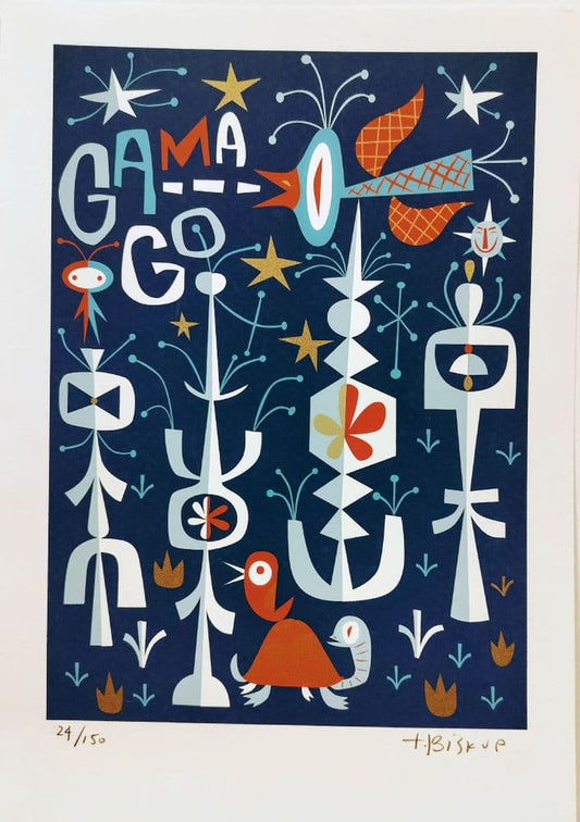 Gama Go Garden Print