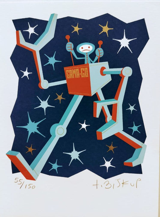 Gama Go Robot Print