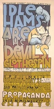 Idle Hams Are The Devils Clothes-Pin