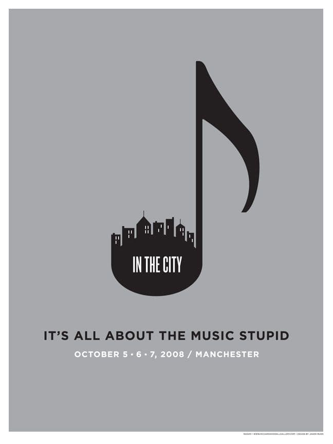 In The City 2008 Manchester 9x12