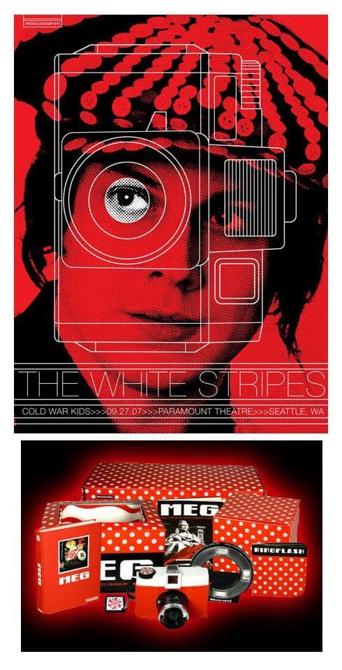 Jack White Seattle Poster & Meg Lomo Camera