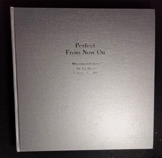 Jay Ryan "Mistakes" Book Volume 4. Perfect From Now On