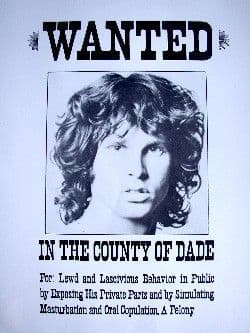 Jim Morrison Wanted