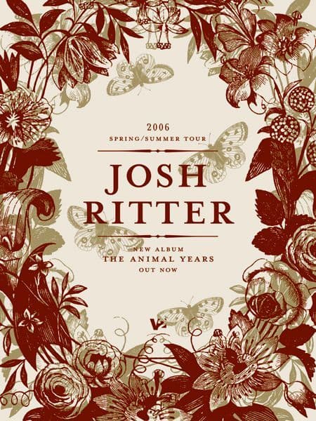 Josh Ritter Spring/Summer Tour 2006