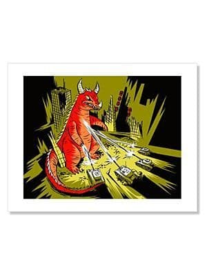 Kaiju Tanks Gama Go Print