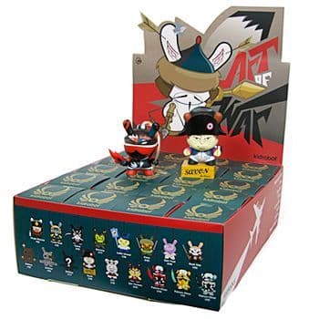 Kidrobot 3" Dunny Art Of War Series14 Full Sealed Case with Case Exclusive Dunny
