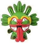 Kidrobot 3" Dunny Azteca Series 1 Beast Brother Quetzalcoatl