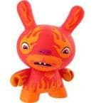 Kidrobot 3" Dunny Azteca Series 1 Judas 666 Hula + Hula