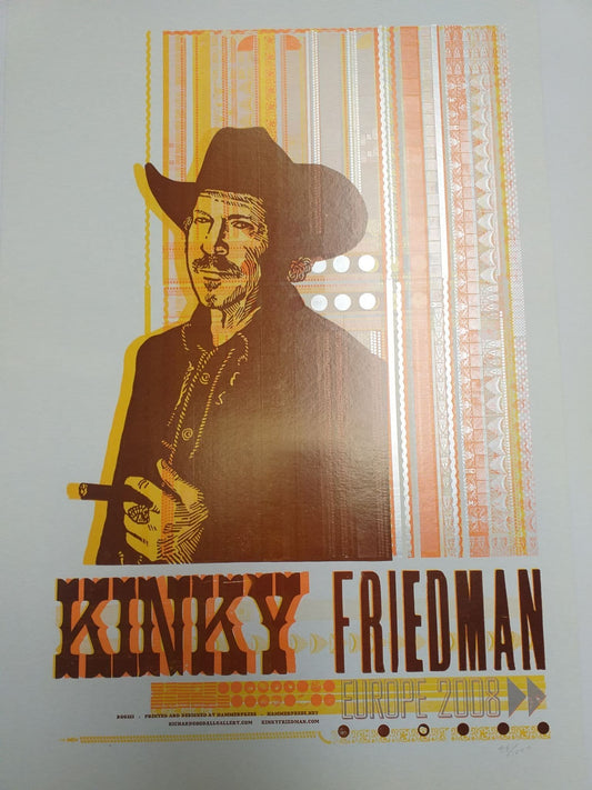 Kinky Friedman Europe 2008
