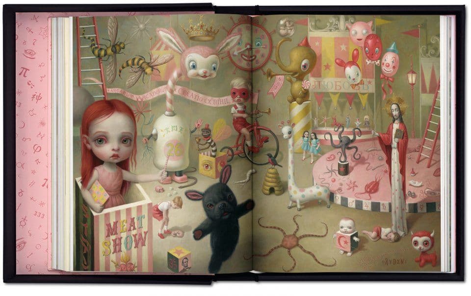 Mark Ryden. Pinxit Signed Edition of 1,000 Hardcover leather-bound,