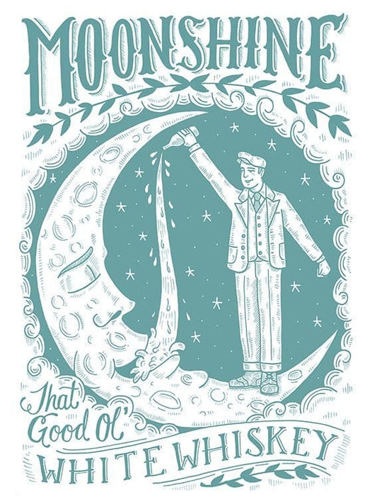 Moonshine Art Print 2015