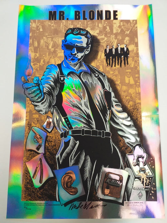 Mr Blonde 2002  Silver Foil Edition