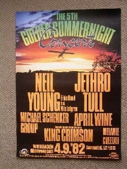 Neil Young 4/9/82