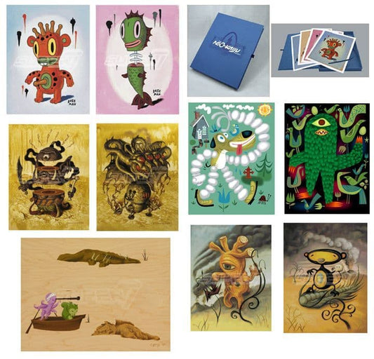 Neo Kaiju Portfolio Set