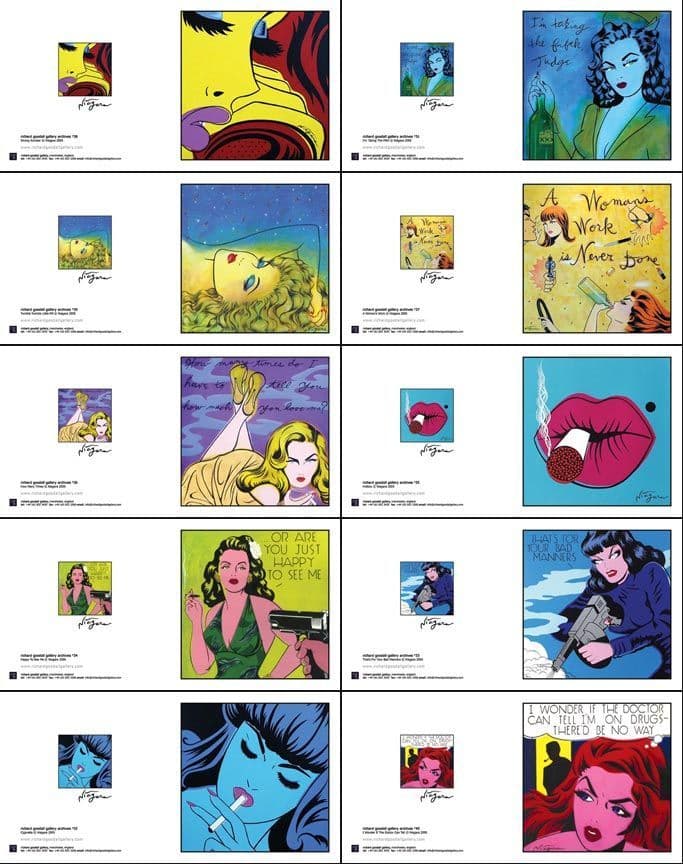 Niagara Greeting Card Complete Set 10