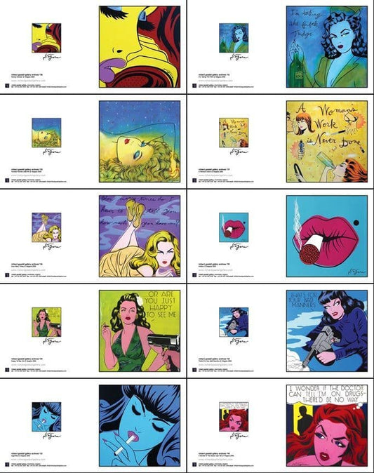 Niagara Greeting Card Complete Set 10