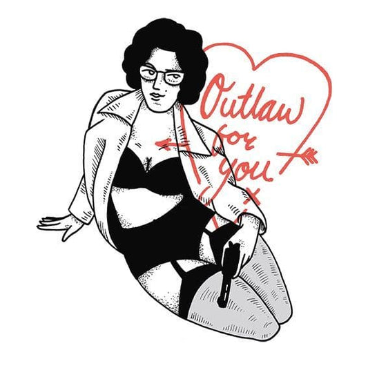 Outlaw For You Risograph 2015