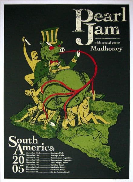 Pearl Jam South America Tour 2005