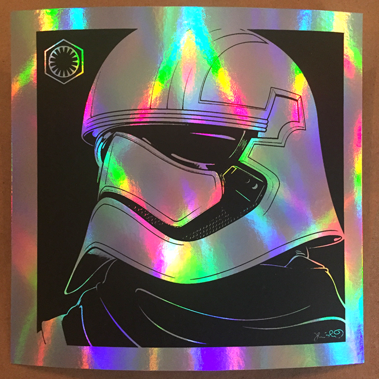 Phasma - Star Wars Mini Print