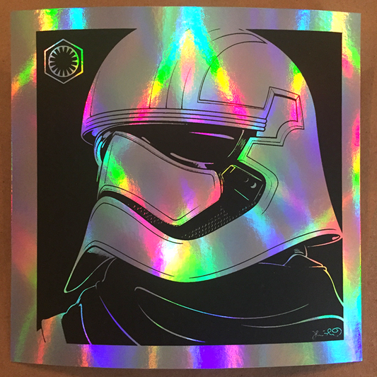 Phasma - Star Wars Mini Print