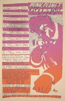 Punk Planet rates & dates 2005