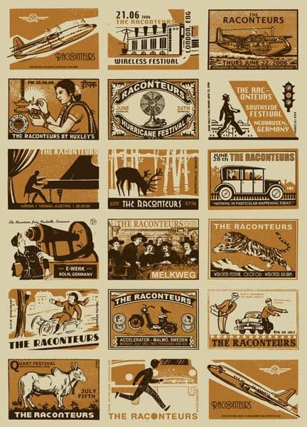 Raconteurs European Tour 2006