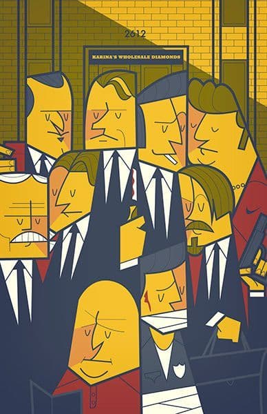 Reservoir Dogs Movie Poster