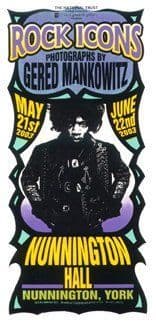 Rock Icons - Gered Mankowitz Exhibition 21/05/03
