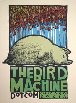 The Bird Machine Dot Com Promo Poster