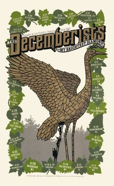 The Decemberists Spring Tour 2007