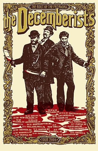 The Decemberists USA & Canada Fall Tour 2006